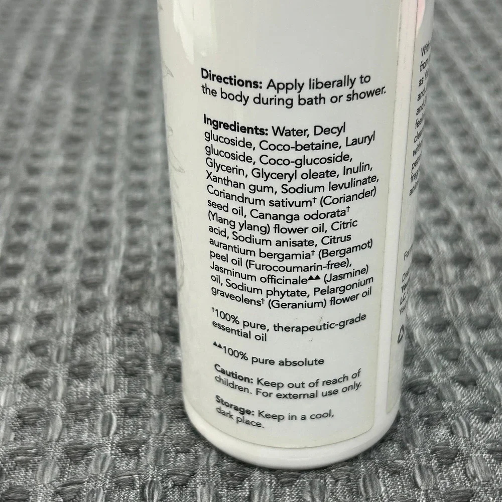 Young Living Sensation Bath and Shower Gel 8oz Essential Oil Ylang Ylang Jasmine